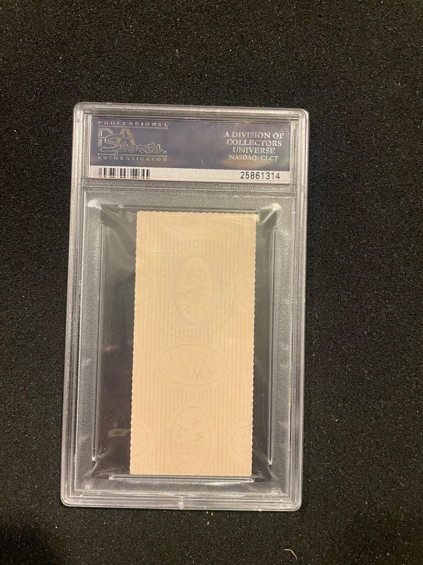 2003 LEBRON JAMES FINAL HIGH SCHOOL GAME TICKET STUB PSA 8