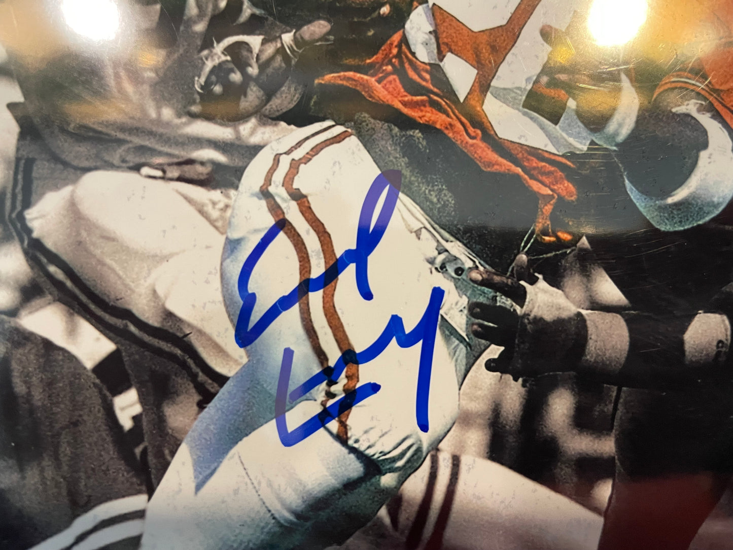 Earl Campbell Signed Photo